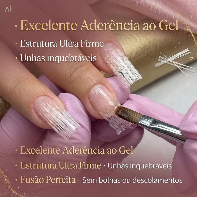 Fibra Fio a Fio Para Alongamento - FiberLuxe Pro™