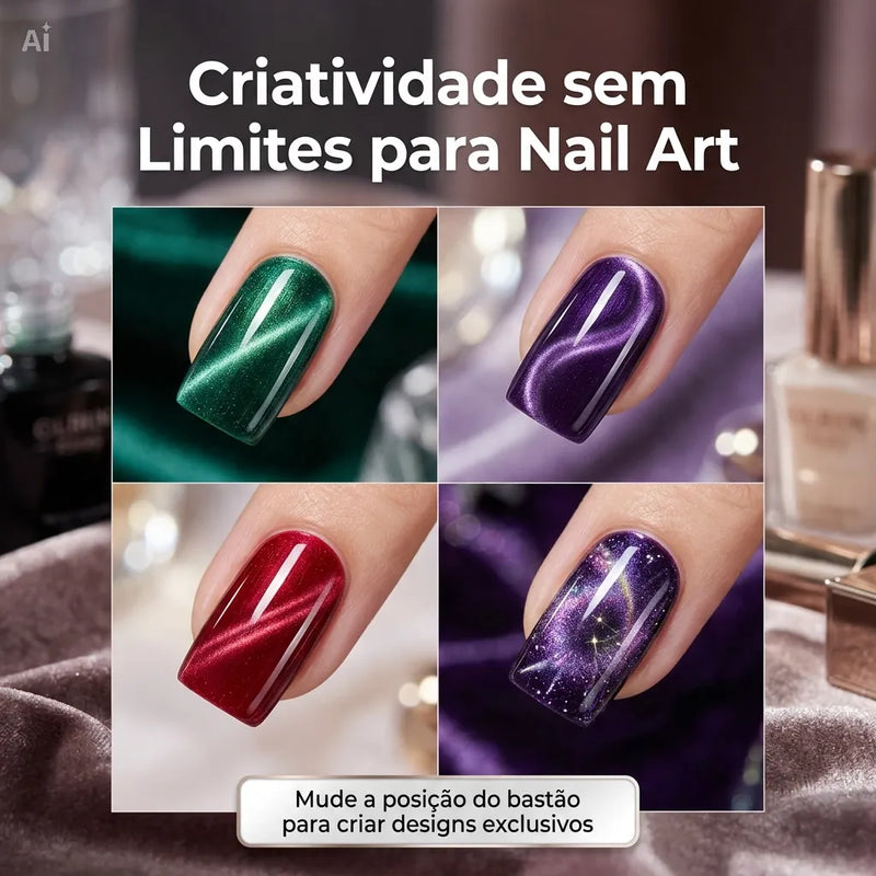 Ímã Para Efeito Olho de Gato - Cat Eye Magic Wand™