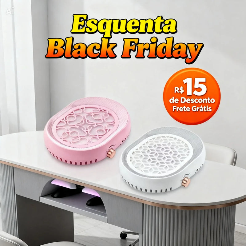 Coletor de Pó para Unhas - NailClean Power™ (ESQUENTA BLACKY FRIDAY)