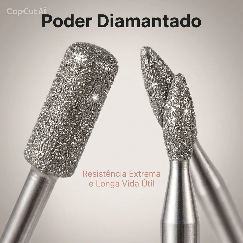 Kit Profissional para Acabamento - NailDiamond Pro™