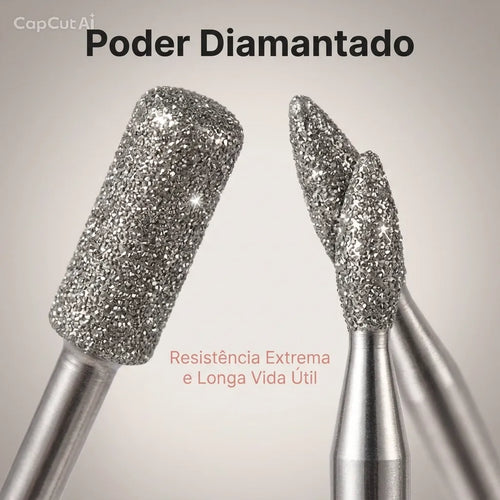 Kit Profissional para Acabamento - NailDiamond Pro™