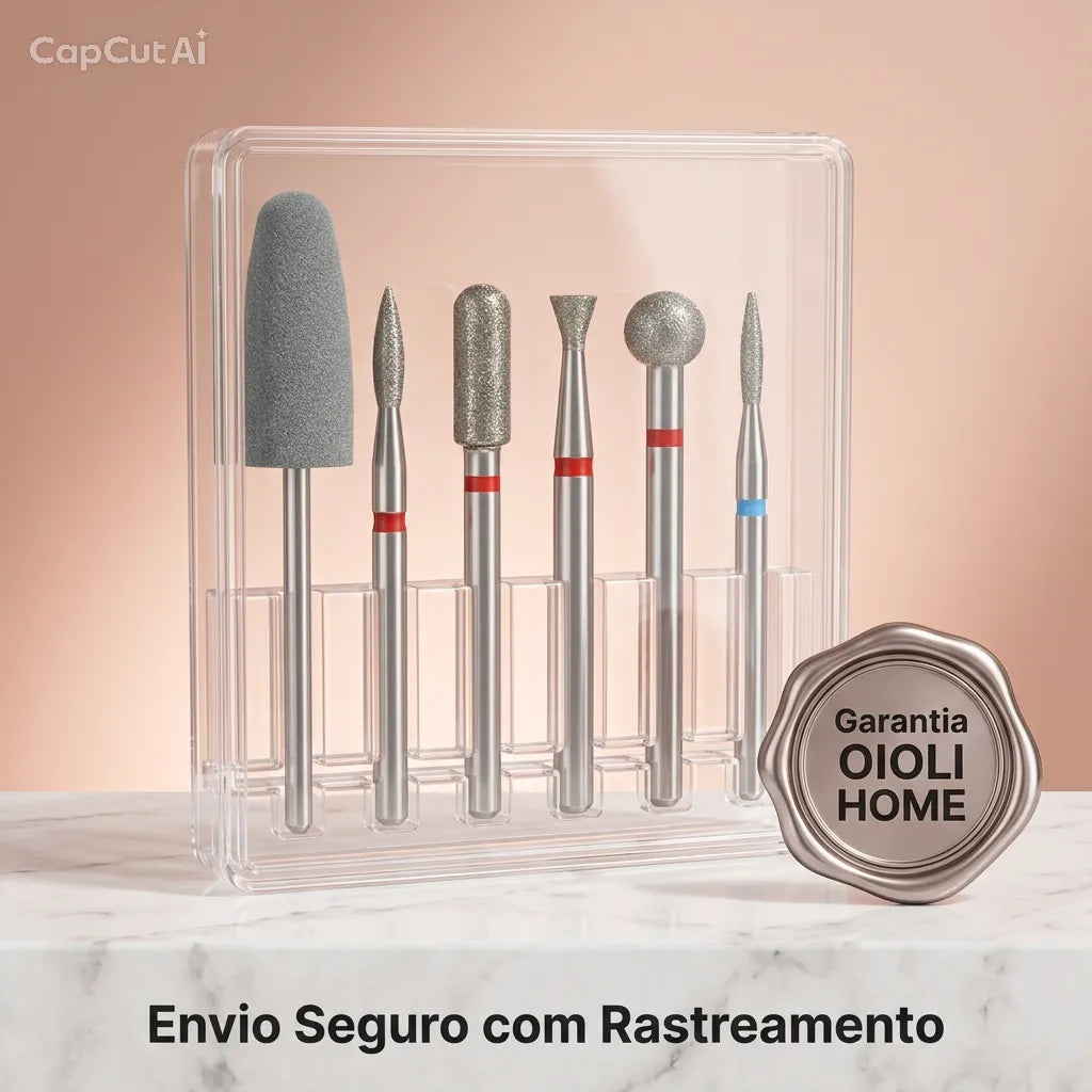 Kit Profissional para Acabamento - NailDiamond Pro™